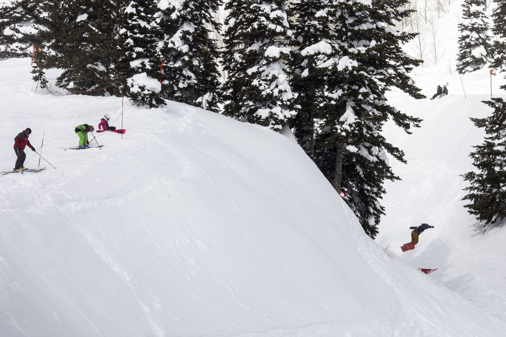 Dick's Ditch banked slalom